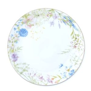 Floral Meadow Wreath Salad Plate 9” (listing is for one plate)